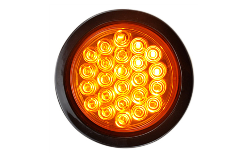 4" round tail light