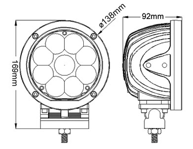 Heavy Duty Off-Road Work Light