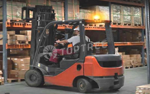 forklift amber rotating beacon TPZ01