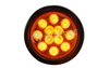 4-Inch Round Amber LED Stop & Turn Lamp