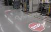 industrial safety sign projection