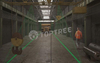 virtual floor projection laser for industrial safety