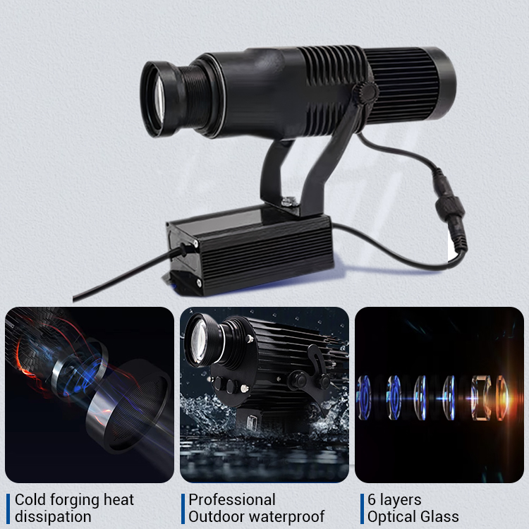 virtual signage projector