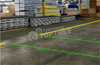 forklift pedestrian separation laser walkway