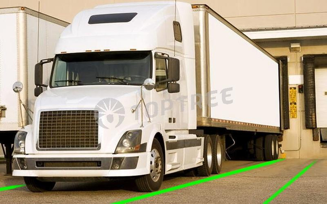 laser line projector for docks