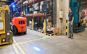 10 W Blue Spot Forklift Safety Light