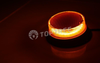 360° rotating warning light
