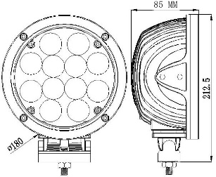 7 Inch LED Driving Light