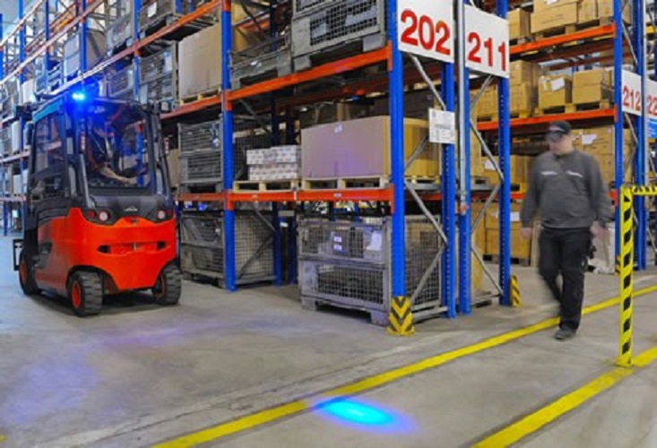 Blue Spot Forklift Safety Light