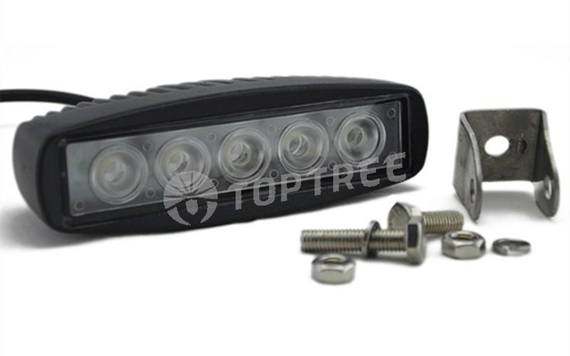 15W 10-30V slim work light bar