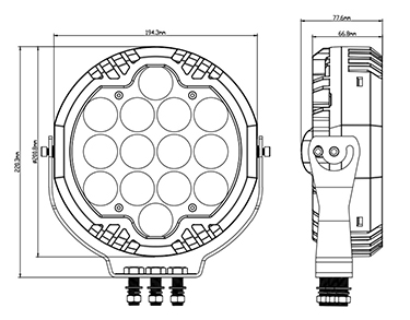 Overhead Crane Zone Light