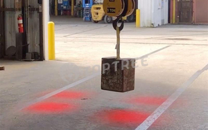 visual load position indicator for cranes