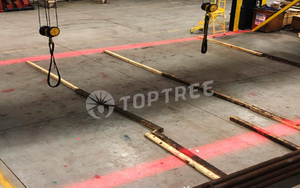 7-inch 140W crane safety zone light