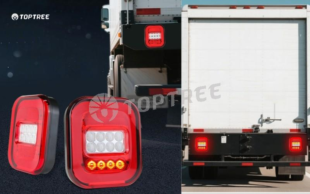 universal LED truck tail light 10-30 V