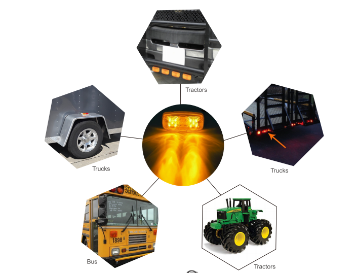 LED Truck and Trailer Light