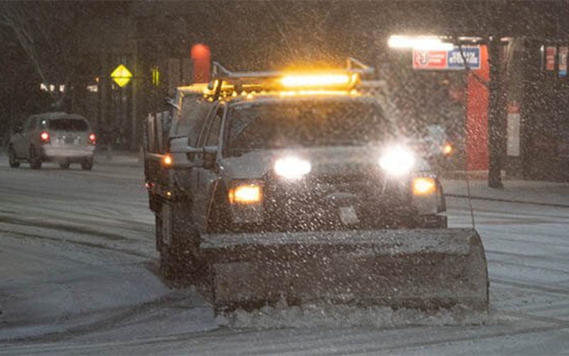 Heated LED Snow Plow Lights