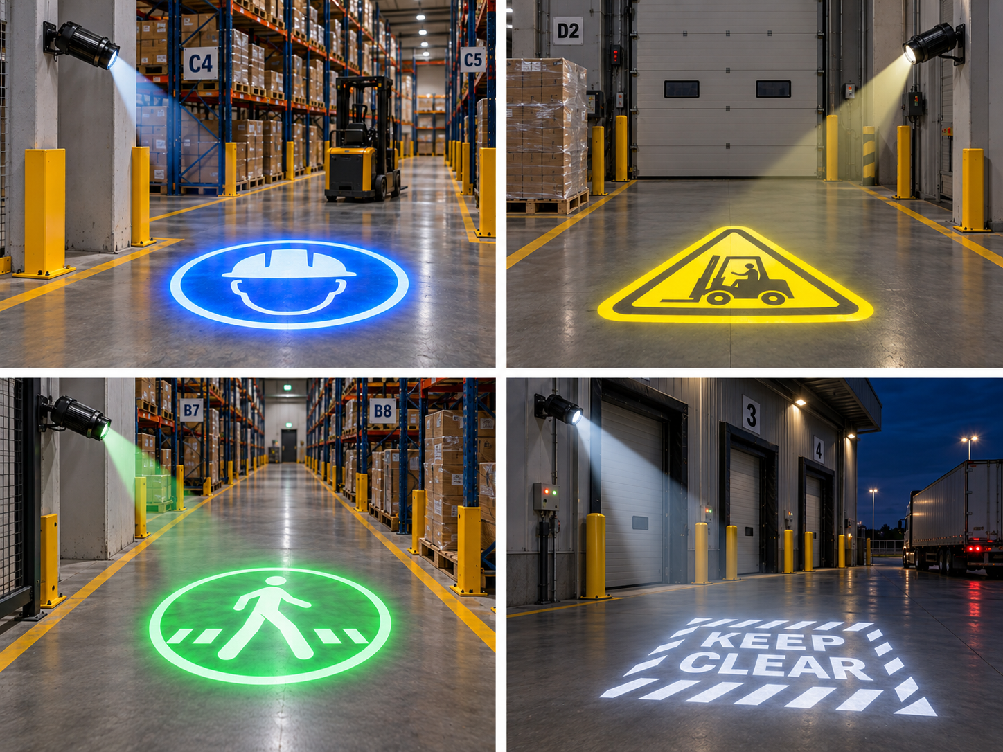 safety zone projection