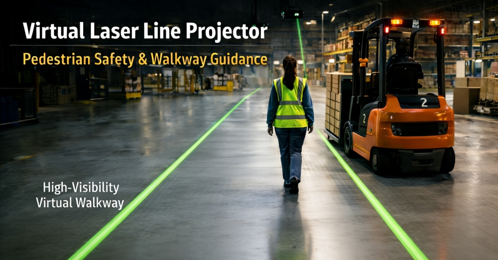 High-Visibility Virtual Walkway