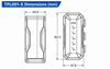 TOPTREE forklift level indicator dimension