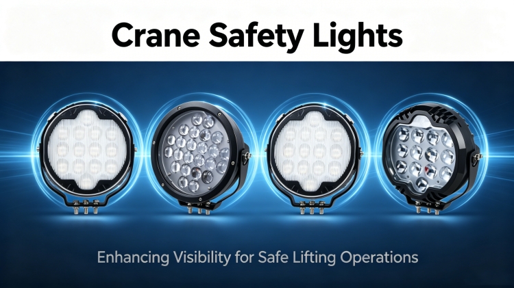 industrial crane warning lights
