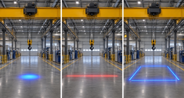 crane pedestrian warning light