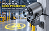 warehouse safety projector