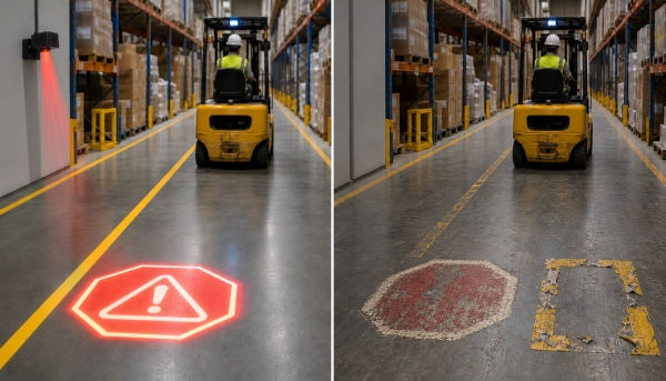 virtual safety signs
