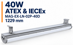 4ft Explosion Proof LED Linear Strip Light Fixture