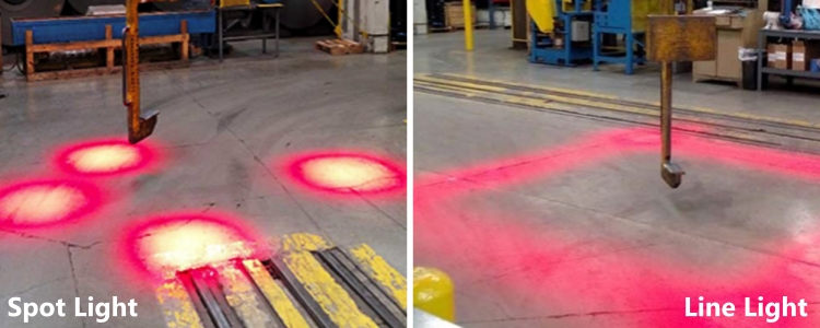 LED crane safety lights