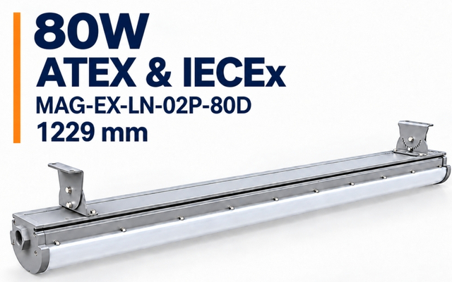 4ft 80W lineares Licht in Gefahrenbereich und Marinequalit&auml;t