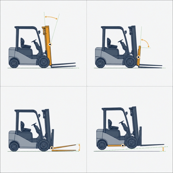 reach truck level indicator