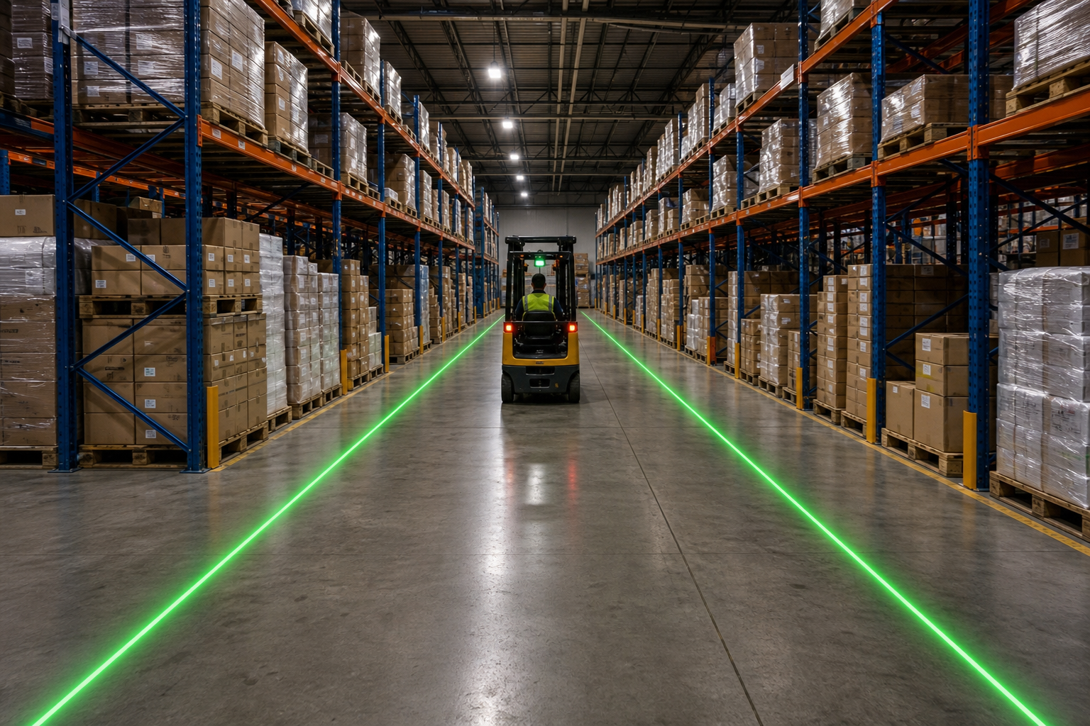Forklift Lane Separation