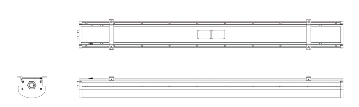 Pendant Mounting of Explosion Proof LED Linear Light